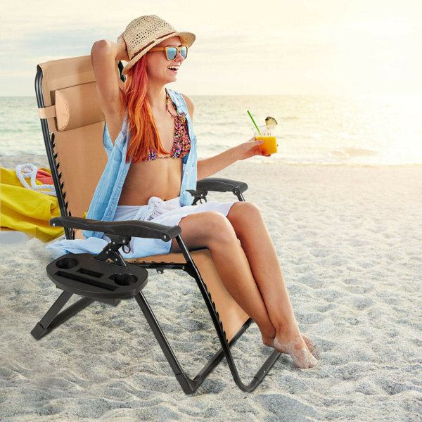 Arlmont & Co. Karson Reclining Zero Gravity Chair & Reviews Wayfair